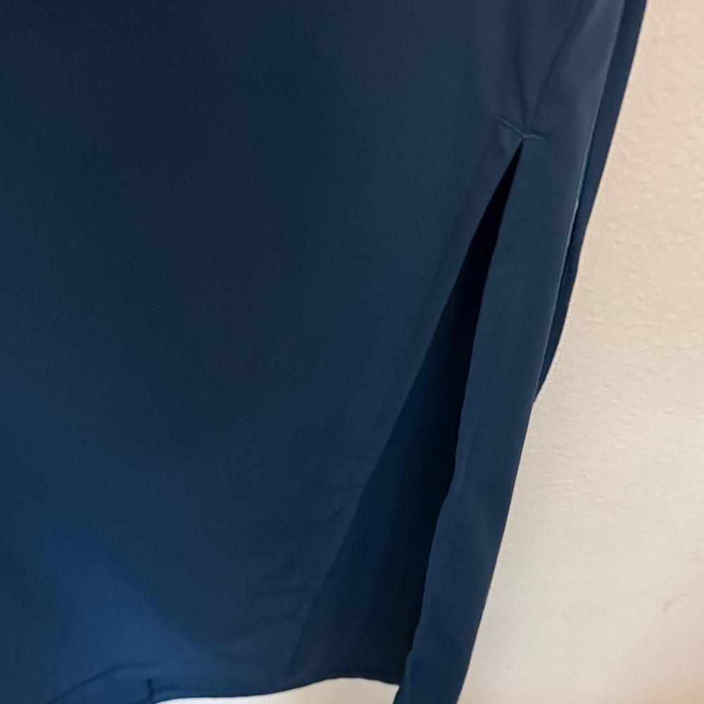 HALARA Women's Midi Dress in Navy Blue - Picture 5 of 5